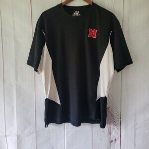 Nebraska Cornhuskers Sports T-shirt, Sz Medium, Spike Sports Performance Activew